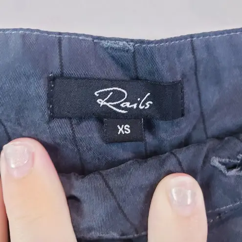 Rails Jenna Belted Wide Leg Pants Charcoal