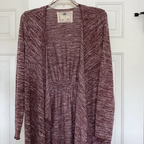 cupio  maroon cardigan