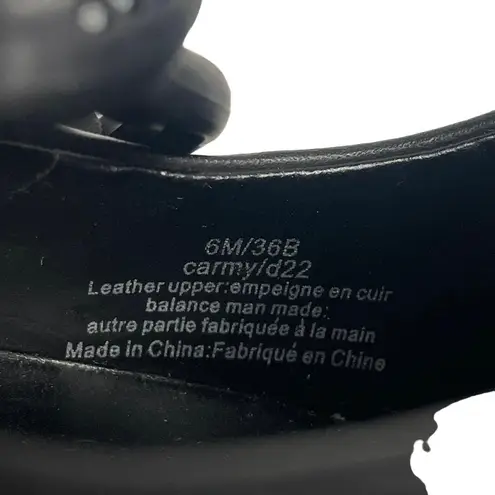 Karl Lagerfeld Women's Black Carmy Leather Stiletto Pumps Size 6M