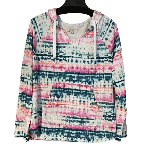 Koolaburra by UGG Light & Airy French Terry Lounge Hoodie Size Large NWOT Pink