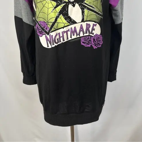 Disney  Nightmare Before Christmas Womens Size Small Sleepwear Sweater Dress‎
