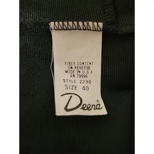 Vintage Deena Cami Top Y2K Dark Coquette Whisigoth Fairy Grunge Lingerie Size 40 Black