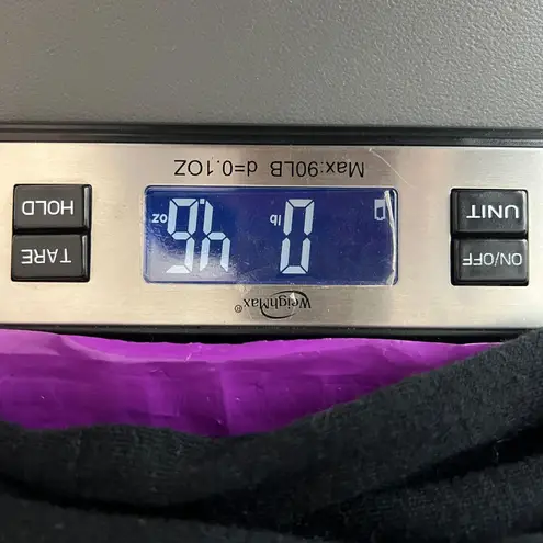 Monsoon Cashmere Blend Button Front 3/4 Sleeve Women's Black Cardigan Size 6