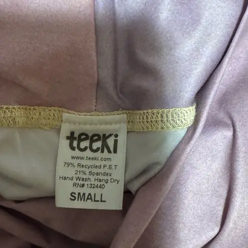 Teeki Desert cactus Sun purple print hot Pants Leggings Size Small ~NWOT USA Sm