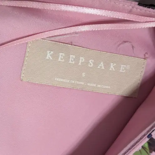 KEEPSAKE The Label Need You Now Romper Floral Pink Dainty Playsuit Long Sleeve