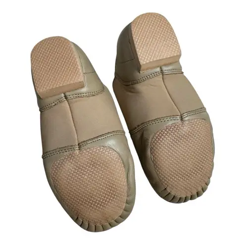 Capezio Split Sole Jazz Shoes Tan 11M Little Kid Runs Small Preowned