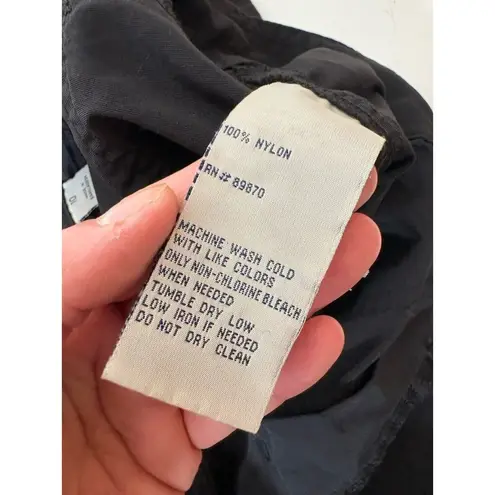 Bimini Bay Outfitters Ltd Shorts Womens Size 10 Black Nylon High Rise 6" Inseam