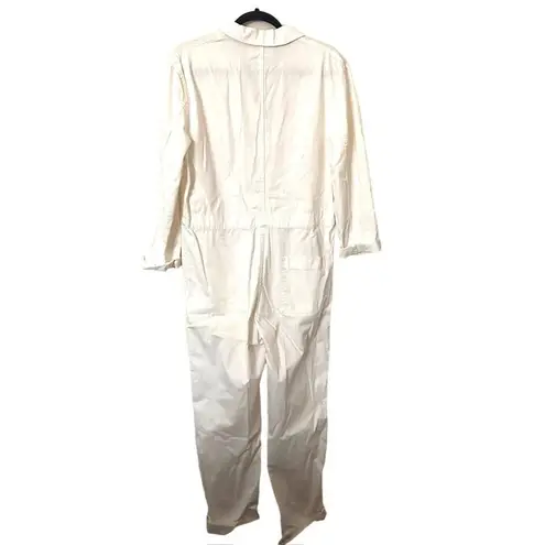 ASSEMBLY LANE Harper Boilersuit in White Sz AUS 8 (S)