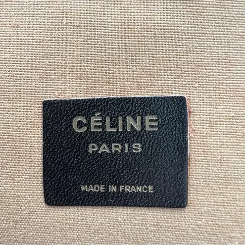 CELINE Vintage Women’s Envelope Clutch with Gold Tone Hardware Timeless Luxury