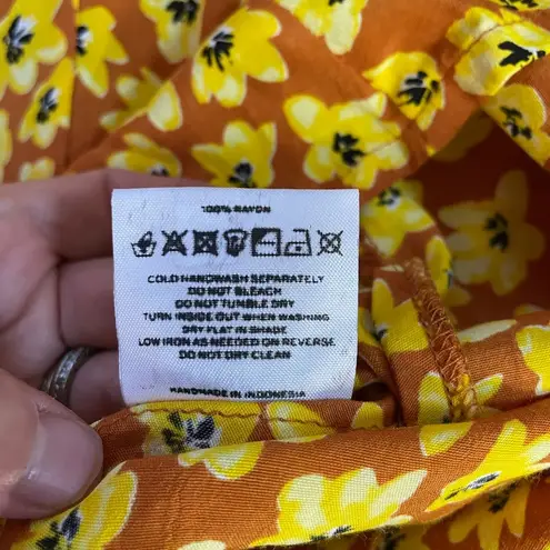 Faithfull the Brand Ilia Fit & Flare Cottage Core Mini Dress - Sz M 🧡🎀