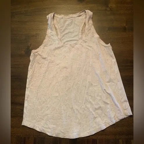 Lululemon  Love Tank Top Size 8 Summit Wash Smoky Topaz Pink