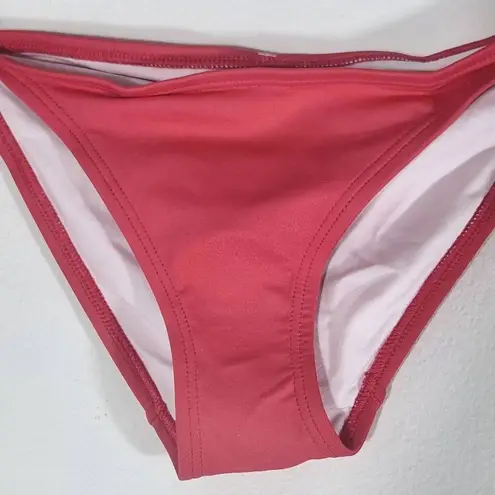 Frederick's of Hollywood Pink Bikini Bottoms Size Small NWT Pink String Bikini