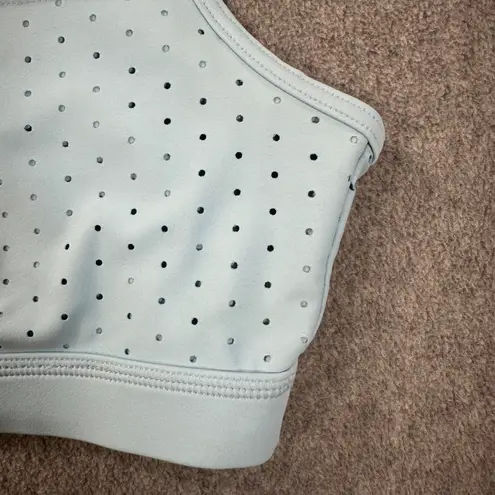 Buff Bunny Collection Cutout Crossover Back Sports Bra Women's X-Small Blue Gym