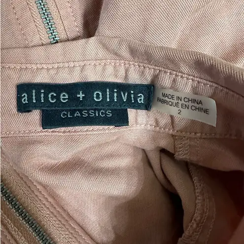 Alice + Olivia  Classics Linen Blend Sleeve Jumpsuit - Image 2