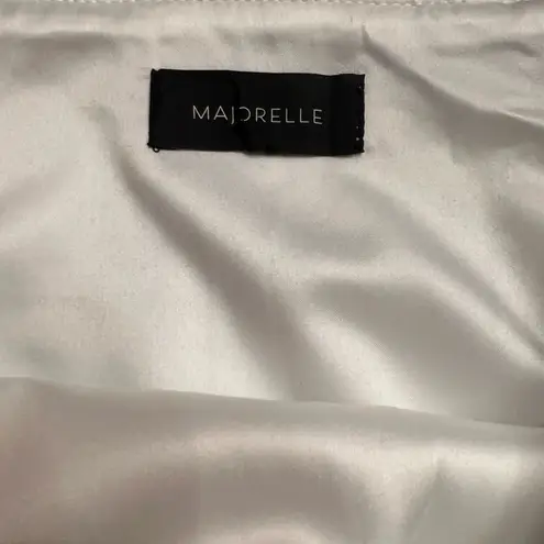 Majorelle Tamara Sequin Skirt in Purple Butterfly Asymmetrical Hem Size Medium