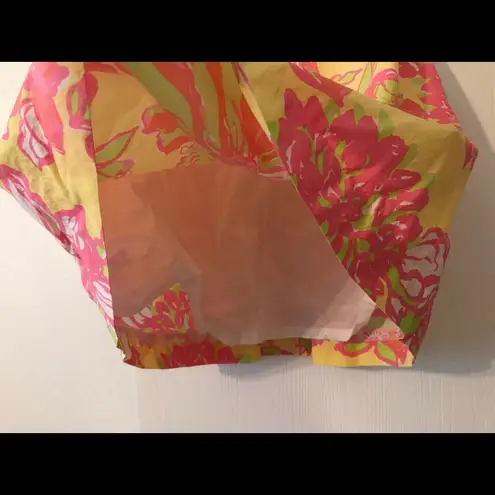 Lilly Pulitzer  Summer Strapless Dress Floral Sz 0