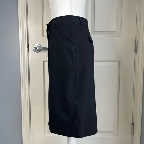 Bebe Vintage  Stretch Utility Midi Pencil Skirt - 8