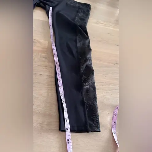 Fireside Pine pacific silver for leggings size large gunmetal