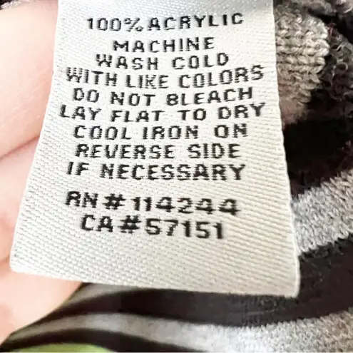 Eliza J Green Gray Black Striped Sweater Dress Size Medium St Patrick’s Day Warm