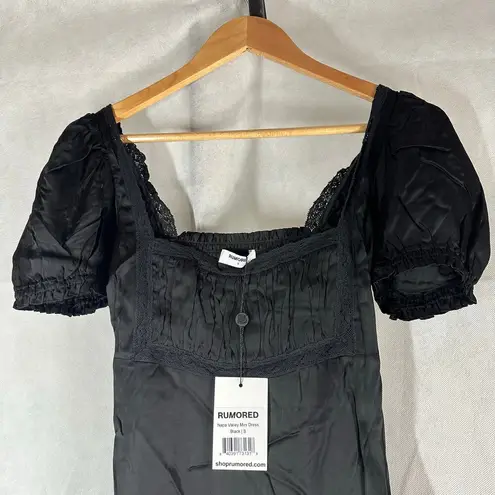 Rumored Napa Valley Mini Little Black Party Night Out Dress Size Small
