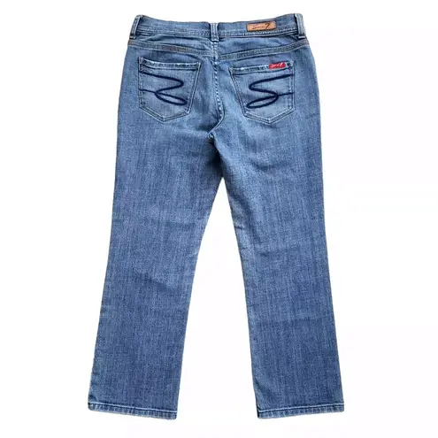 Seven7 Jeans Womens 24 Low Rise Blue Denim Y2K Vintage