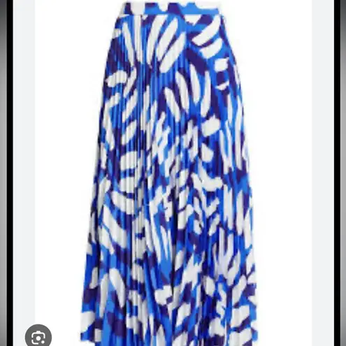 Milly - Otha Brushstroke Pleated Skirt