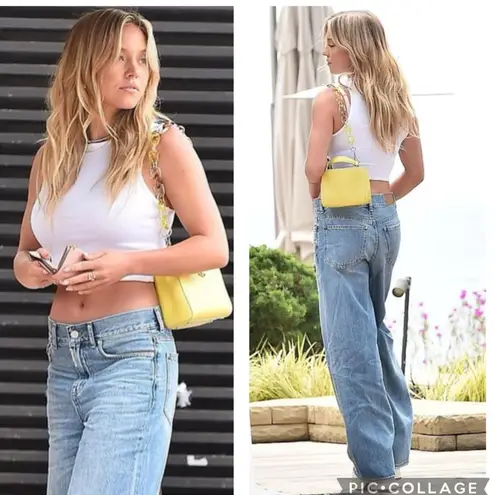 Madewell  x Molly Dickson Raw Hem Tank Top White XS