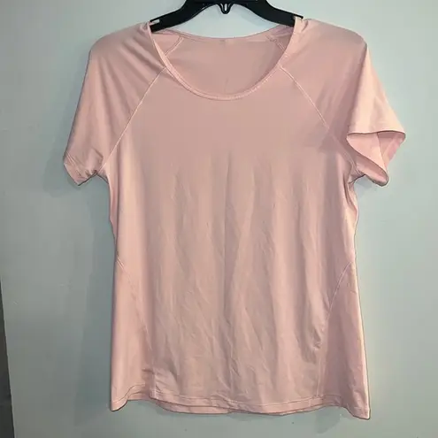 All In Motion  Women’s Light Pink Short Sleeve Active Tee Size S