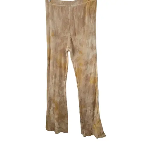 Wild Fable  Junior Tie-Dye Corduroy Flare Pants Size Junior  XXL 100% Cotton NWT
