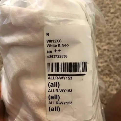 ALLSAINTS Access All Areas Tote in White & Neon Pink One Size New Womens Bag Sho