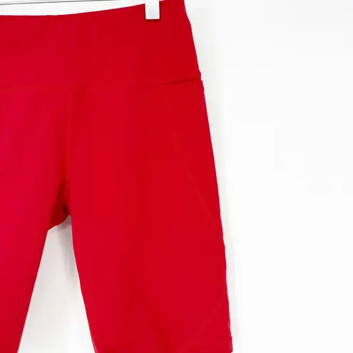 Sweaty Betty Power 9” Inseam Bike Shorts 4-6 Red