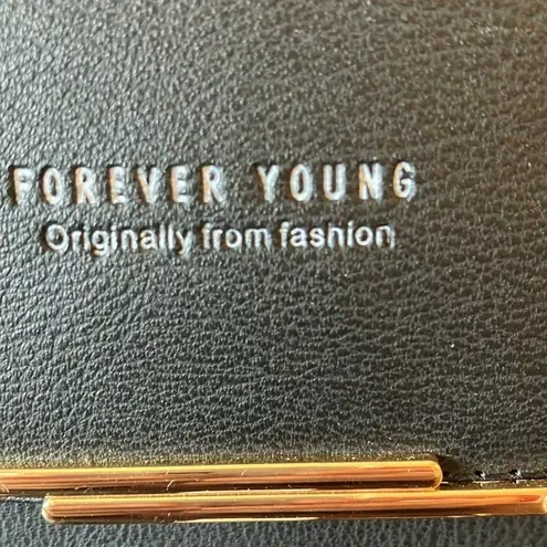 Forever Young : Black, 3 pocket- crossbody bag- new without tags