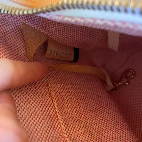 Dooney & Bourke Vintage Y2K  bucket bag orange white