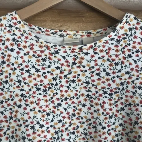 Falls Creek ๐
บ earth tone floral cotton top plus size 1X