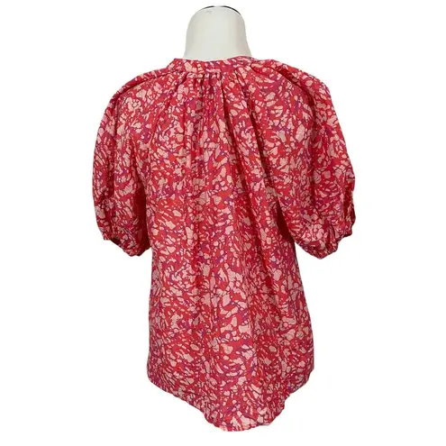 House of Harlow NWT 1960 Martine Pink Print Top - Small