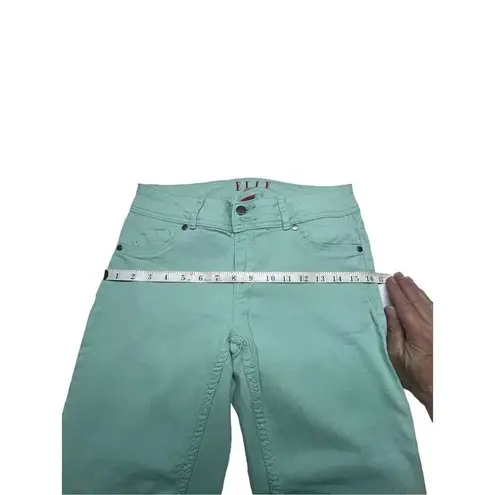 Elle  Paris Foam Green Capri Pants Sz 6