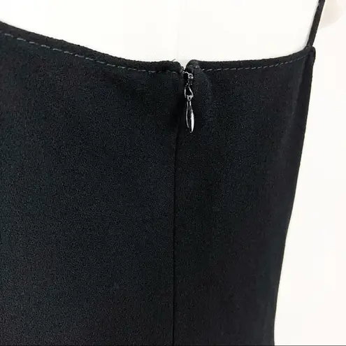 Valentino Garavani Vintage Valentino Midi Slip Dress in Black | Size 8