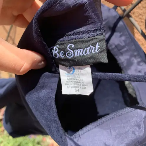 Be Smart Faux suede zip-up corset top