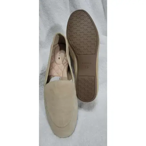 Birdies NWT Women's The Vesper Almond Toe Suede Loafer in Buttermilk size 7.5