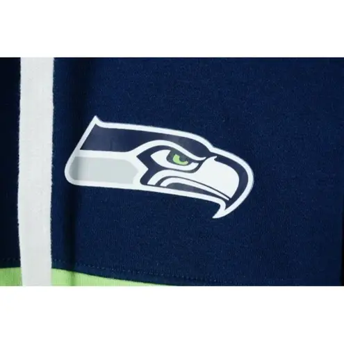 Fanatics Seattle Seahawks Women's Color Block Full-Zip Hoodie XSmall
