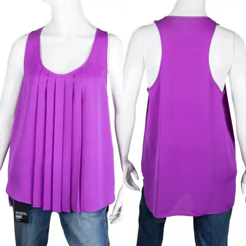 Rachel Roy 💖 Pleated Purple Tank