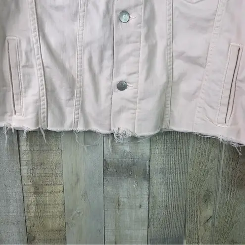 Rebel By Rebel Wilson Cream(Linen Color On Color Chart Last Photo) Denim Jacket Size 3X