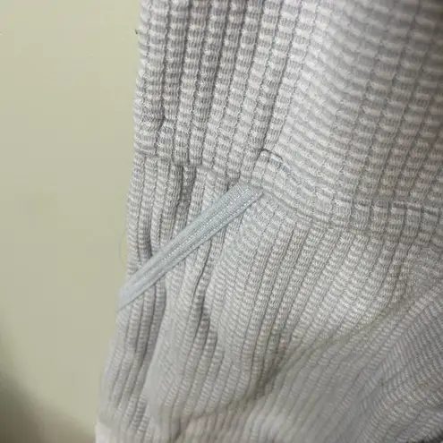 Lilla P Tie Waist Tank Dress Clearwater Waffle Small Excellent Condition Gray