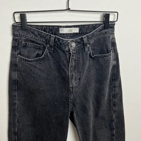 Topshop High Waisted Moto Mom Jeans