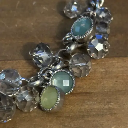 Simply Vera, Vera Wang Simply Vera Vera Wang silver tone cluster bead necklace