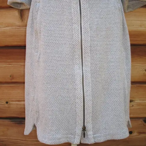 Per Se Thick Knit Full Zip Front Dress