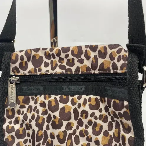 LeSportsac Leopard Fabric Long Strap Wristlet