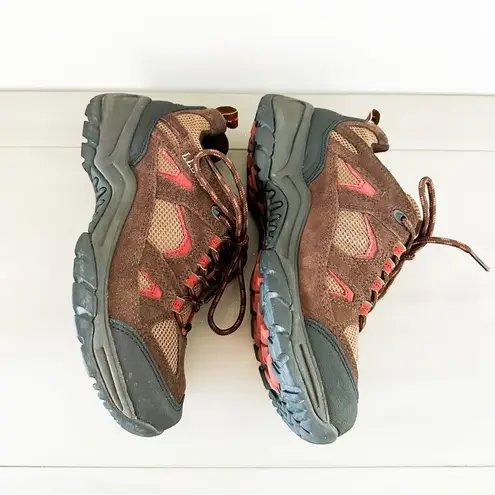 L.L.Bean  Women’s Brown Dri-lex Waterproof Leather Hiking Shoes sz 7