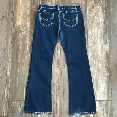BLUE Asphalt stretch denim heavy stitch size 11