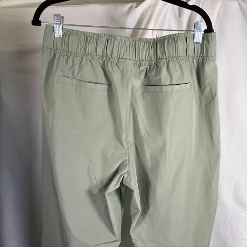 Avalanche Womens Olive Green Lightweight Hiking Jogger Pants Size M Outdoor